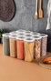 Hermia Set de 12 Cajas de Almacenaje Blancas sin BPA